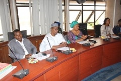 M, SSAP-SDGs Princess Adejoke Orelope Adefulire with other members of the high table
