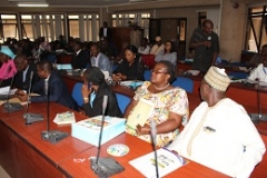 Participants at Inter-Ministerial Meeting on SDGs