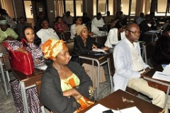 Cross Section of participants at the in-house procurement training