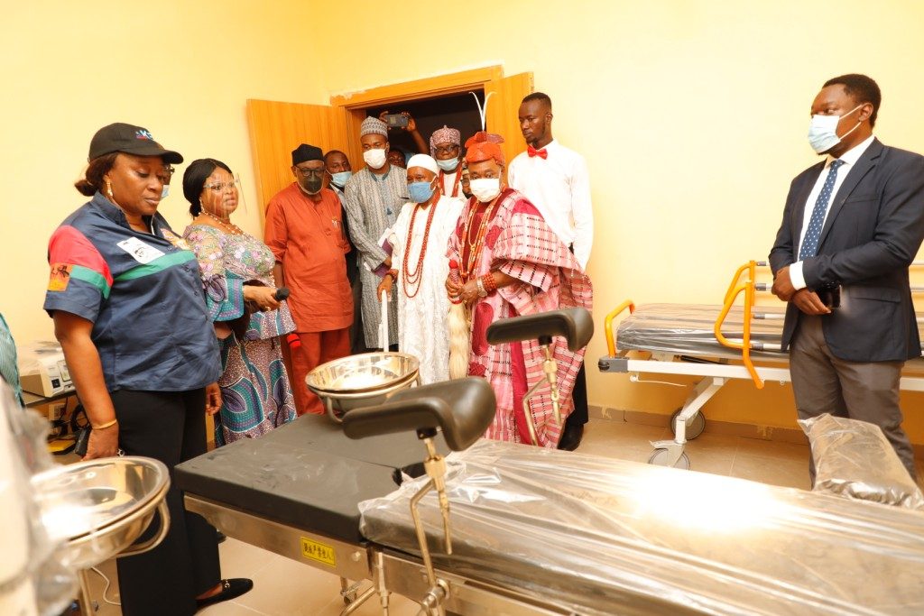 COMMISIONING OF MOTHER AND CHILD HOSPITAL IN IFON ONDO STATE BY SSAP - SDGs